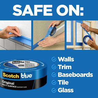 Scotch Blue Painters Masking Tape - 0.94 Inches x 60 Yards - Multi-Surface - 1 Roll