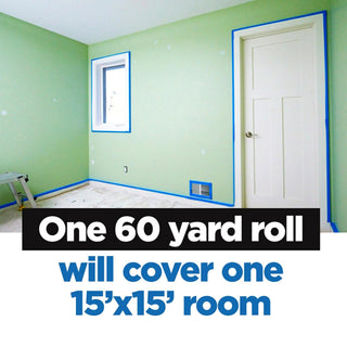 Scotch Blue Painters Masking Tape - 0.94 Inches x 60 Yards - Multi-Surface - 1 Roll