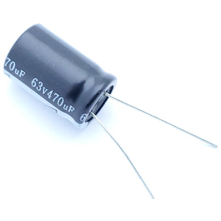 470uF 63 Volt Electrolytic Capacitor