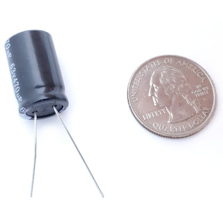 470uF 63 Volt Electrolytic Capacitor