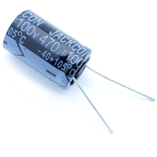 470uF 100 Volt Electrolytic Capacitor