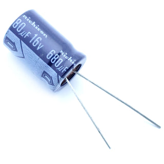 680uF 16 Volt Electrolytic Capacitor