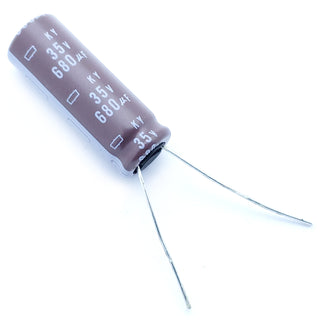 680uF 35 Volt Electrolytic Capacitor