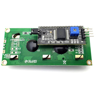 16 x 2 Character Backlit LCD - For Arduino, Raspberry Pi - With SPI Interface Backpack (D6)