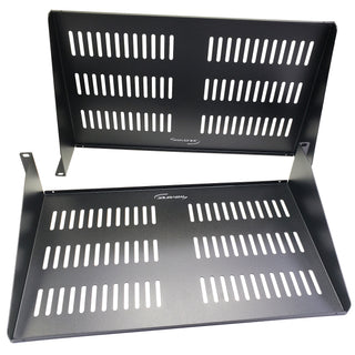 10" Bottom Vented Single-Sided Rack