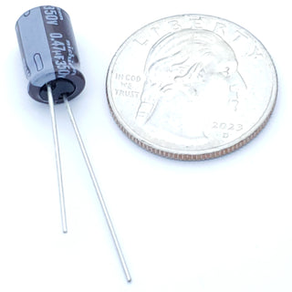 0.47uF 350 Volt Electrolytic Capacitor