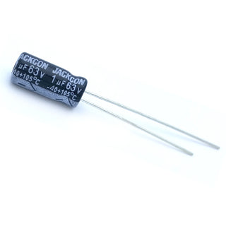 1uF 63 Volt Electrolytic Capacitor