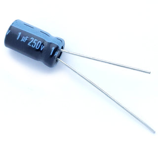 1uF 250 Volt Electrolytic Capacitor