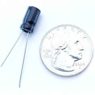 1uF 250 Volt Electrolytic Capacitor