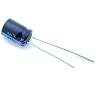 1uF 350 Volt Electrolytic Capacitor