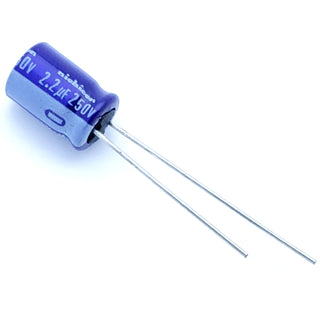 2.2uF 250 Volt Electrolytic Capacitor