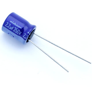 2.2uF 350 Volt Electrolytic Capacitor