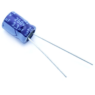 3.3uF 250 Volt Electrolytic Capacitor