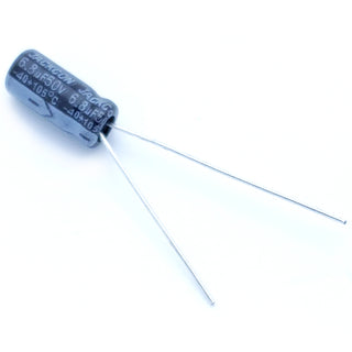 6.8uF 50 Volt Electrolytic Capacitor