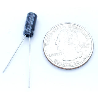6.8uF 50 Volt Electrolytic Capacitor