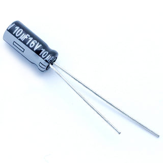 10uF 16 Volt Electrolytic Capacitor