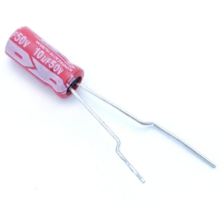 10uF 50 Volt Electrolytic Capacitor