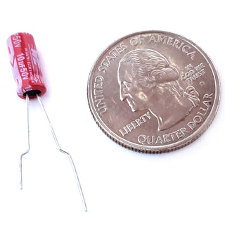 10uF 50 Volt Electrolytic Capacitor