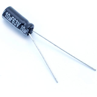 10uF 63 Volt Electrolytic Capacitor