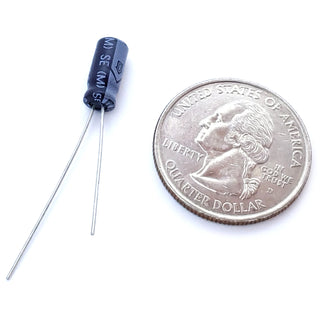 22uF 25 Volt Electrolytic Capacitor
