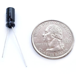 22uF 50 Volt Electrolytic Capacitor