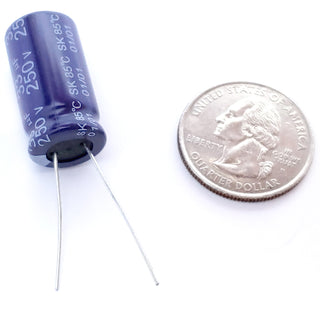 33uF 250 Volt Electrolytic Capacitor