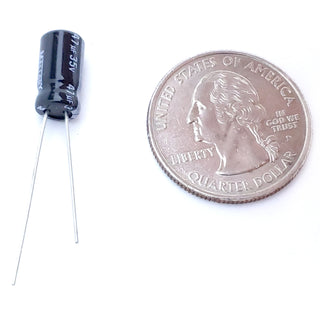 47uF 35 Volt Electrolytic Capacitor