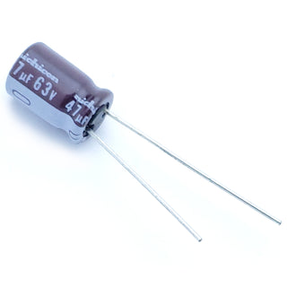 47uF 63 Volt Electrolytic Capacitor