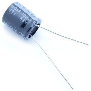 100uF 63 Volt Electrolytic Capacitor