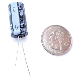 100uF 160 Volt Electrolytic Capacitor