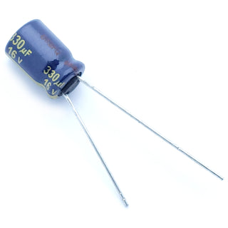 330uF 16 Volt Electrolytic Capacitor