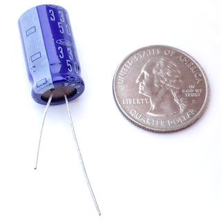 330uF 50 Volt Electrolytic Capacitor