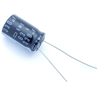 330uF 63 Volt Electrolytic Capacitor