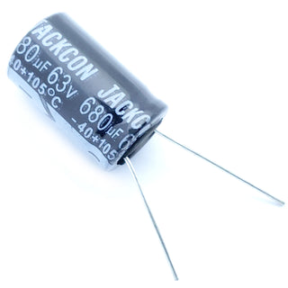 680uF 63 Volt Electrolytic Capacitor