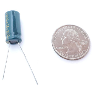 820uF 16 Volt Electrolytic Capacitor