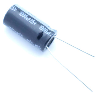 1000uF 25 Volt Electrolytic Capacitor