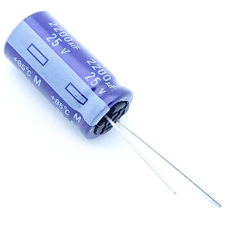 2200uF 25 Volt Electrolytic Capacitor