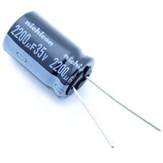 2200uF 35 Volt Electrolytic Capacitor