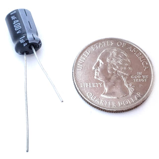 1uF 400 Volt Electrolytic Capacitor