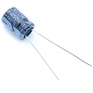 1uF 450 Volt Electrolytic Capacitor