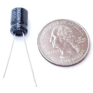 1uF 450 Volt Electrolytic Capacitor