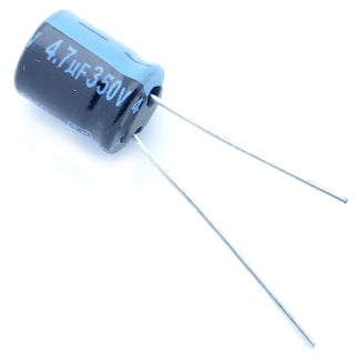 4.7uF 350 Volt Electrolytic Capacitor