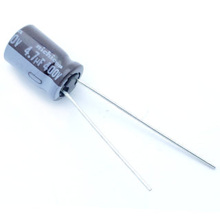 4.7uF 400 Volt Electrolytic Capacitor