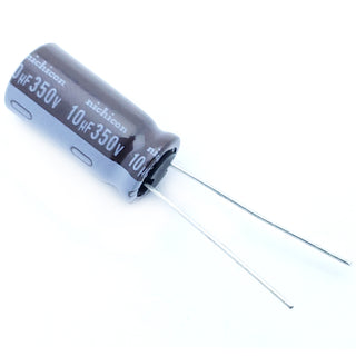 10uF 350 Volt Electrolytic Capacitor