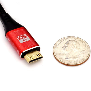 4K Mini HDMI to HDMI Cable - Male to Male - 6ft