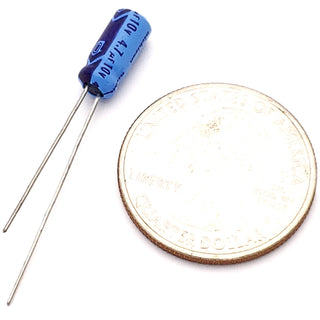 4.7uF 10 Volt Electrolytic Capacitor