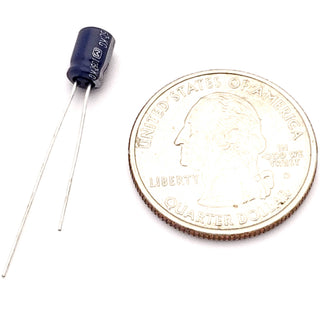 22uF 16 Volt Electrolytic Capacitor