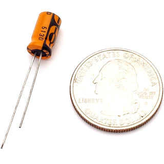 68uF 16 Volt Electrolytic Capacitor