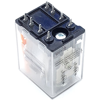 DPDT 24V DC Coil - 5A 277V AC Contacts - Power Relay - Amphenol AM2C05PCLD02400G