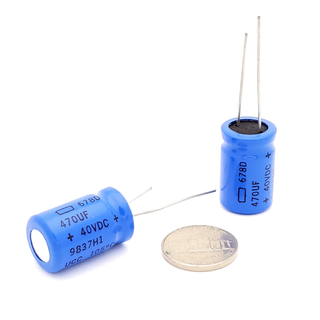 470uF 40 Volt Electrolytic Capacitor